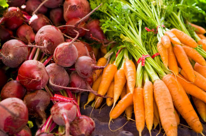 Carrots and beets are a good source of antioxidant foods. antioxidant_food_carrots_beets
