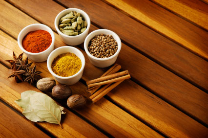 Spices have antioxidant levels comparable to many popular super foods. antioxidants_spices_spices_in_bowls